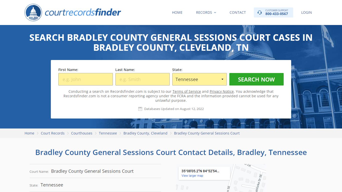 Bradley County General Sessions Court Case Search ...